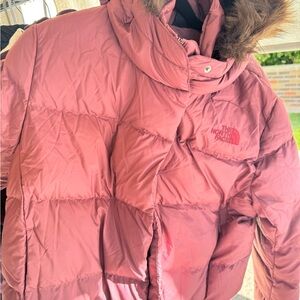 The North Face Dusty Rose Quilted Jacket
